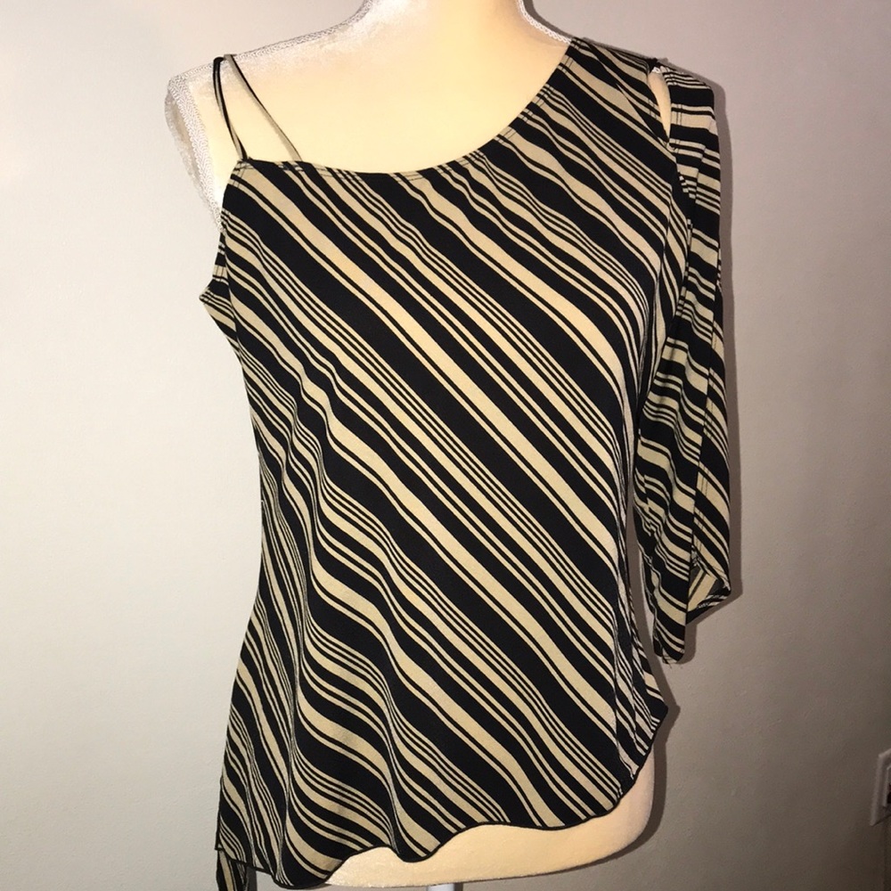 MINT Striped Fashion Top